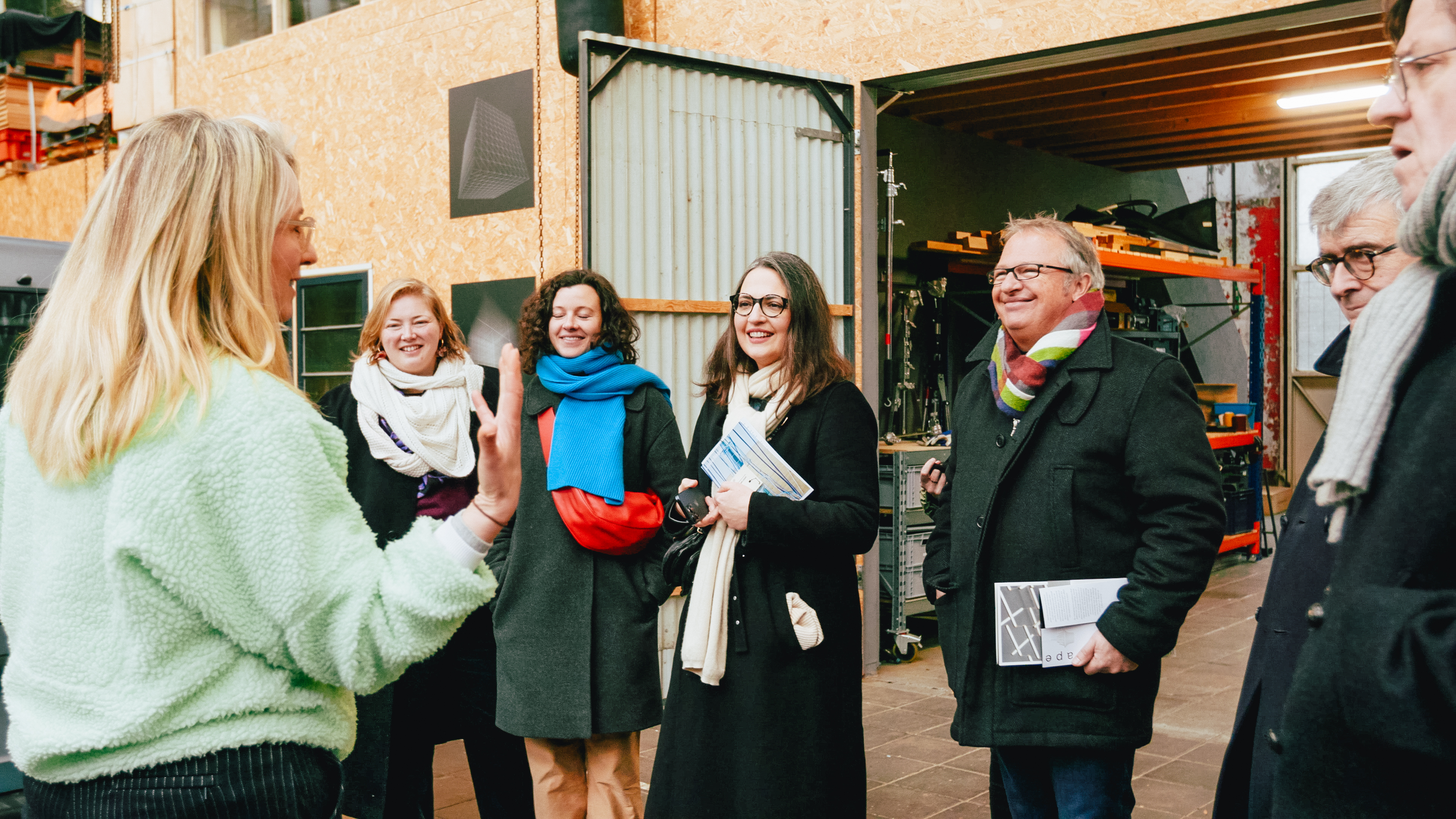 Franse delegatie op bezoek
